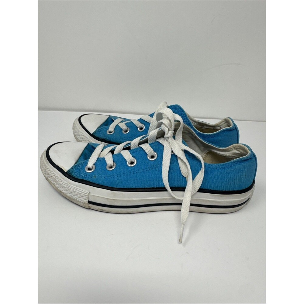 Converse Shoes Womens 6 Mens 4 Chuck Taylor All-Stars Sneakers Blue Lace Up Low - Picture 4 of 10